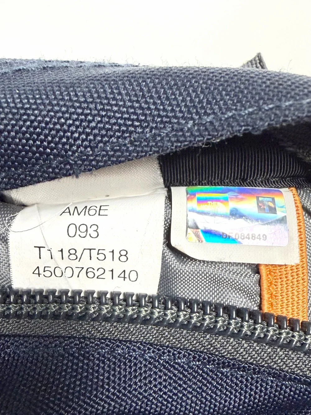 The North Face Mentor Backpack Navy Blue Laptop Hiking Travel Daypack